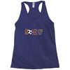 soccer neon rhinestud Racerback Tank