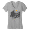 be alone Women's V-Neck T-Shirt
