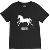 unicorn believe V-Neck Tee