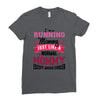 running mommy Ladies Fitted T-Shirt