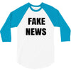 fake news 3/4 Sleeve Shirt