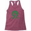 vegetarian sweet leaf Racerback Tank