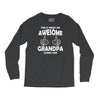 Awesome Grandpa Looks Like Long Sleeve Shirts