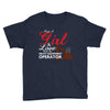 Just A Girl In Love With Her Heavy Equipment Operator Youth Tee