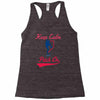 keep calm and pitch on Racerback Tank