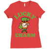 lucky charm 2 Ladies Fitted T-Shirt