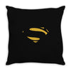 man of steel Throw Pillow