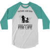father and son riding partners for life 3/4 Sleeve Shirt