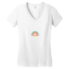 California Sunrise Pocket Women's V-Neck T-Shirt