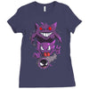 pokemon the ghost Ladies Fitted T-Shirt