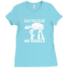 i'm all about that base Ladies Fitted T-Shirt