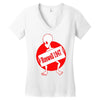 roswell t shirt alien t shirt ufo conspiracy Women's V-Neck T-Shirt