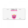 Creating a Lil Monster Baby Girl License Plate