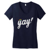 Yay! Women's V-Neck T-Shirt