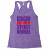 gengar is my spirit animal Racerback Tank