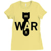 war Ladies Fitted T-Shirt