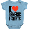 and cats Baby Onesie