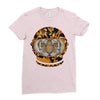 Astronaut Helmet Tiger Versace Ladies Fitted T-Shirt