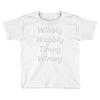 wibbly w0bbly Toddler T-shirt