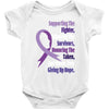 supporting the fighter, admiring the survivors, honoring the taken Baby Bodysuit