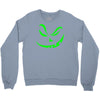 scary pumpkin halloween Crewneck Sweatshirt