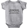 Feminism Baby Bodysuit