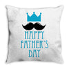 happy father's day 2 Throw Pillow