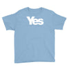 vote yes for scotland scottish independence Youth Tee