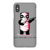 black, red and white iPhoneX