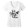 pirate octopus Women's V-Neck T-Shirt