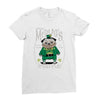 pug irish pub snorty mcpug's Ladies Fitted T-Shirt