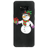 smiling snowman holding out christmas Samsung Galaxy S8