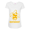 rentaghost 70s 80s kids tv series show retro Maternity Scoop Neck T-shirt