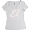 el clasico Women's Triblend Scoop T-shirt