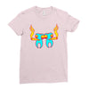 high tooths with joint Ladies Fitted T-Shirt