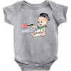 Cute Baby Painter's Dad Love Baby Bodysuit
