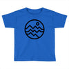 mountain bold (for light) Toddler T-shirt