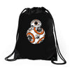 calavera droid Drawstring Bags