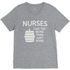 nurses can tap more than just veins V-Neck Tee