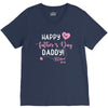 Happy Fathers Day Daddy V-Neck Tee