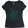 green vigilance Women's Triblend Scoop T-shirt