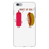 what up dog ketchup hot dog iPhone 6/6s Plus Case