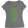 snake crest Women's Triblend Scoop T-shirt