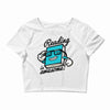 reading is awesome Crop Top