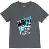 WTF! WİTH THE FAMILY V-Neck Tee