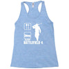 eat sleep battlefield 4, funny Racerback Tank