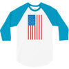 american flag 3/4 Sleeve Shirt