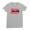 survivin' Ladies Fitted T-Shirt