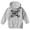 Please Don't Tag Me Youth Hoodie