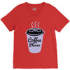 cool coffee please t shirt V-Neck Tee